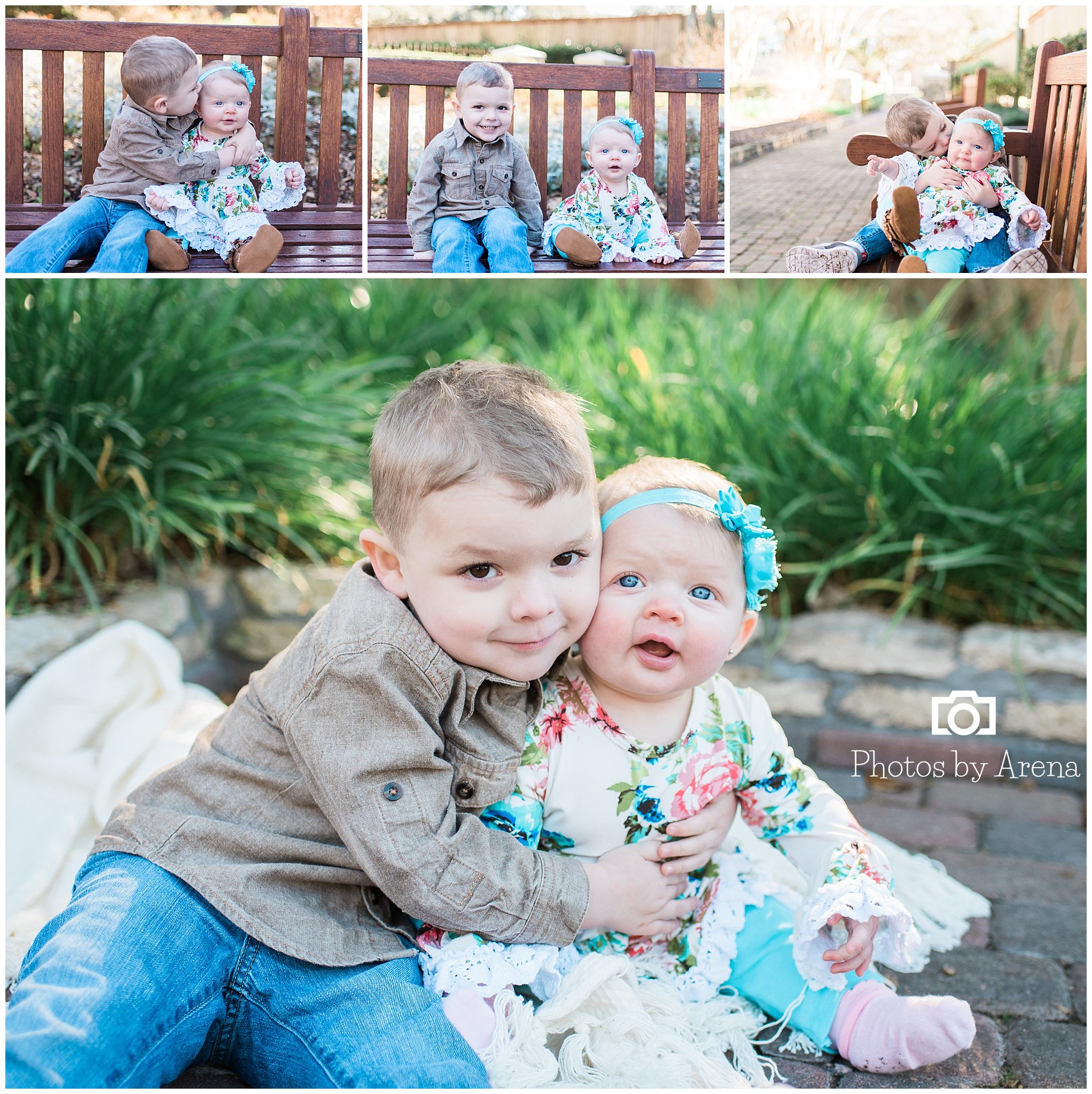 He really loves is sister too! There was no shortage of hugs and kisses for River.