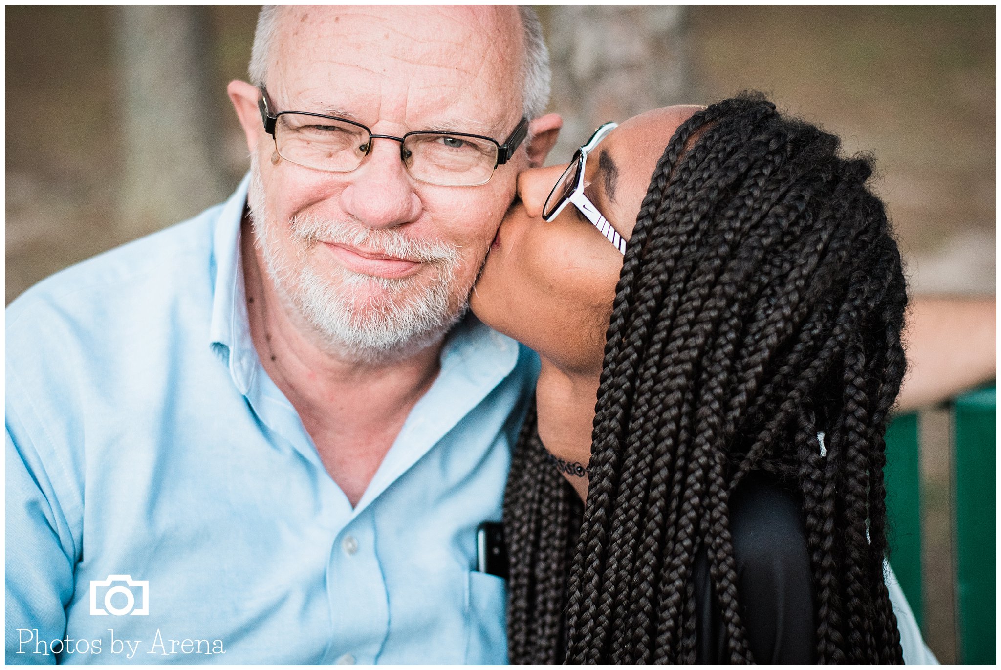 But the sweetest moment was when we captured Amanda kissing her father's cheek. Amanda was adopted by two of the nicest folks I've ever met. They have done a great job and raised such a sweet girl. I know they're proud of her!!