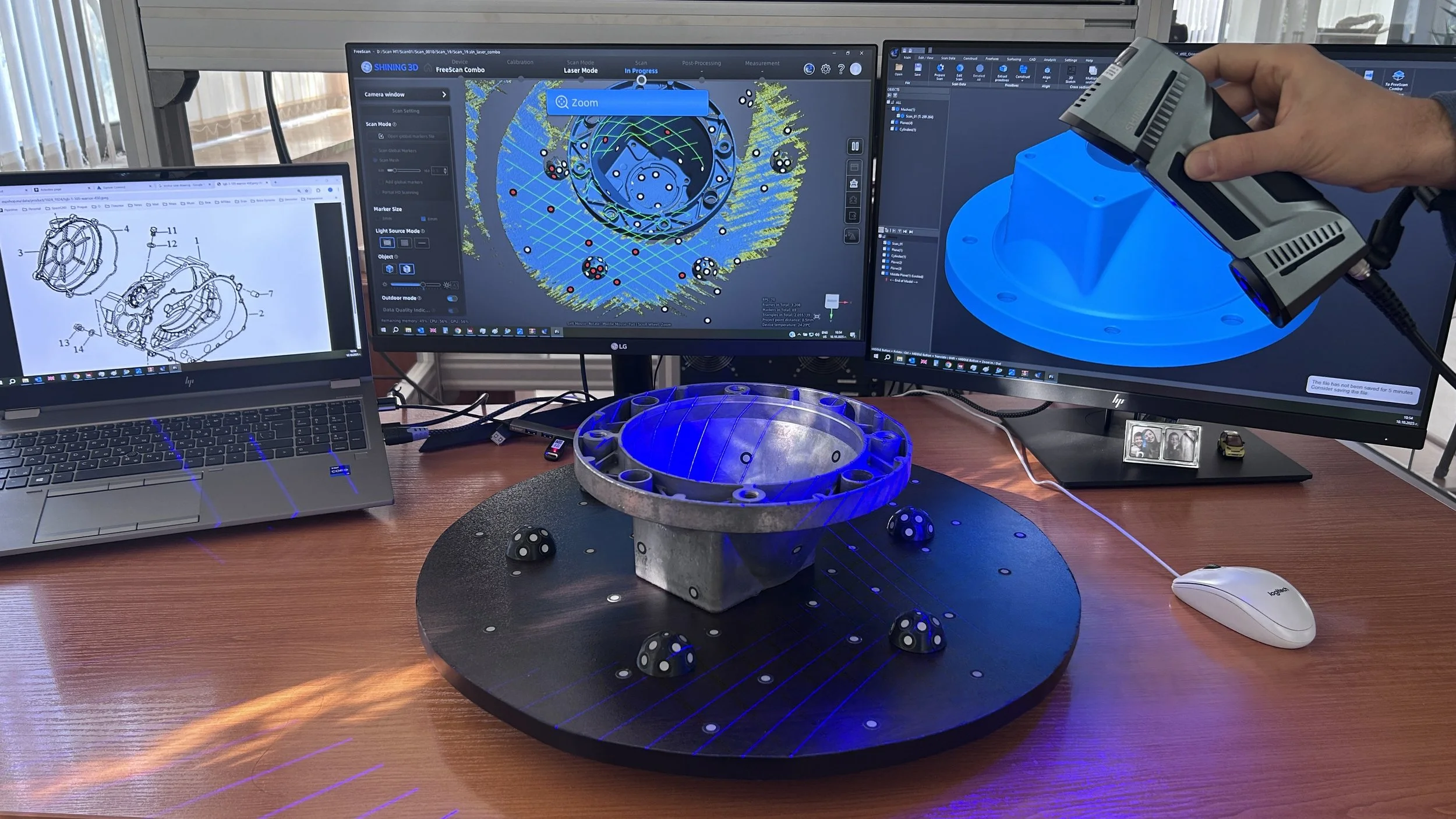 3д сканиране