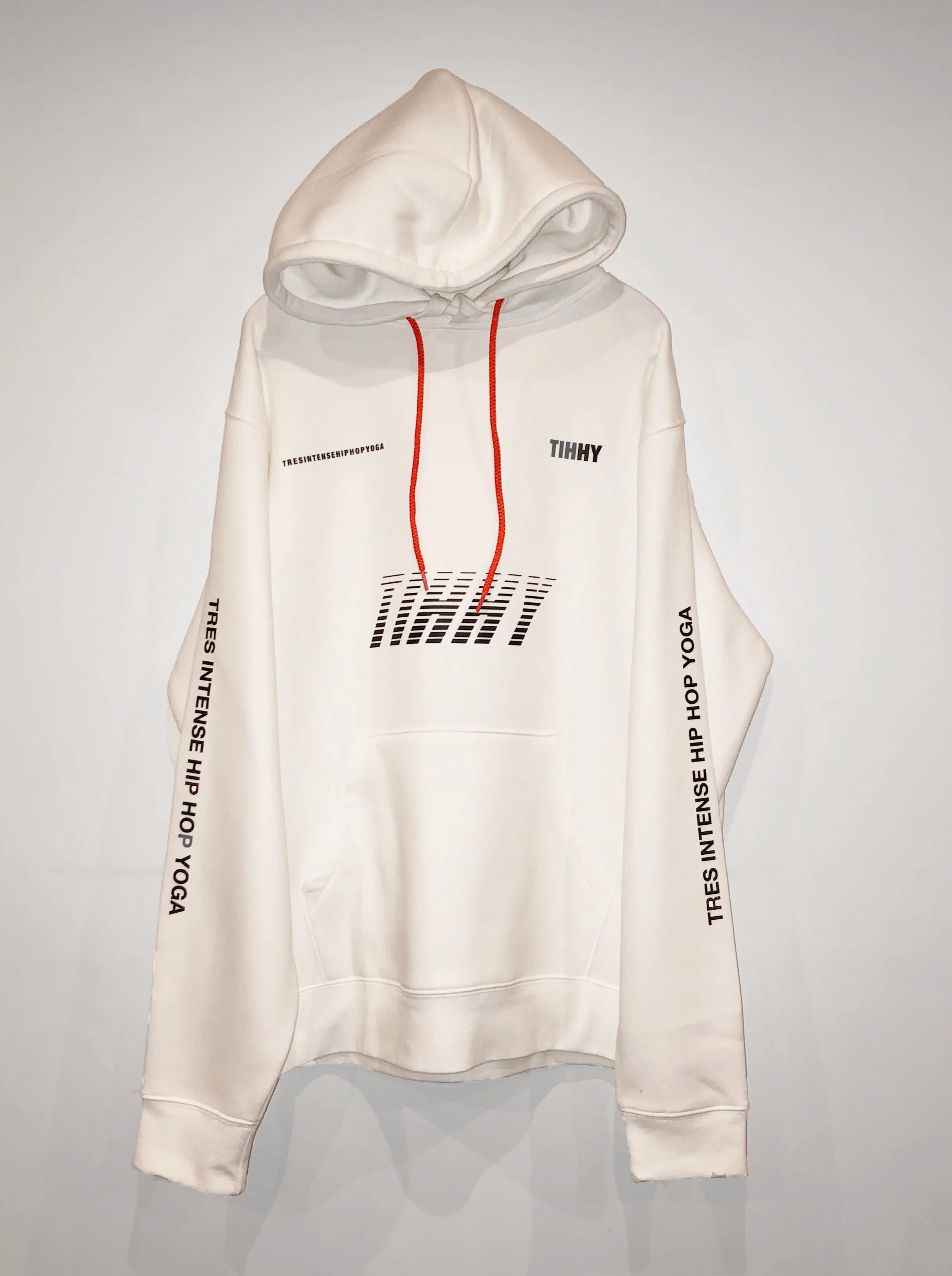 UNISEX WHITE HOODIE