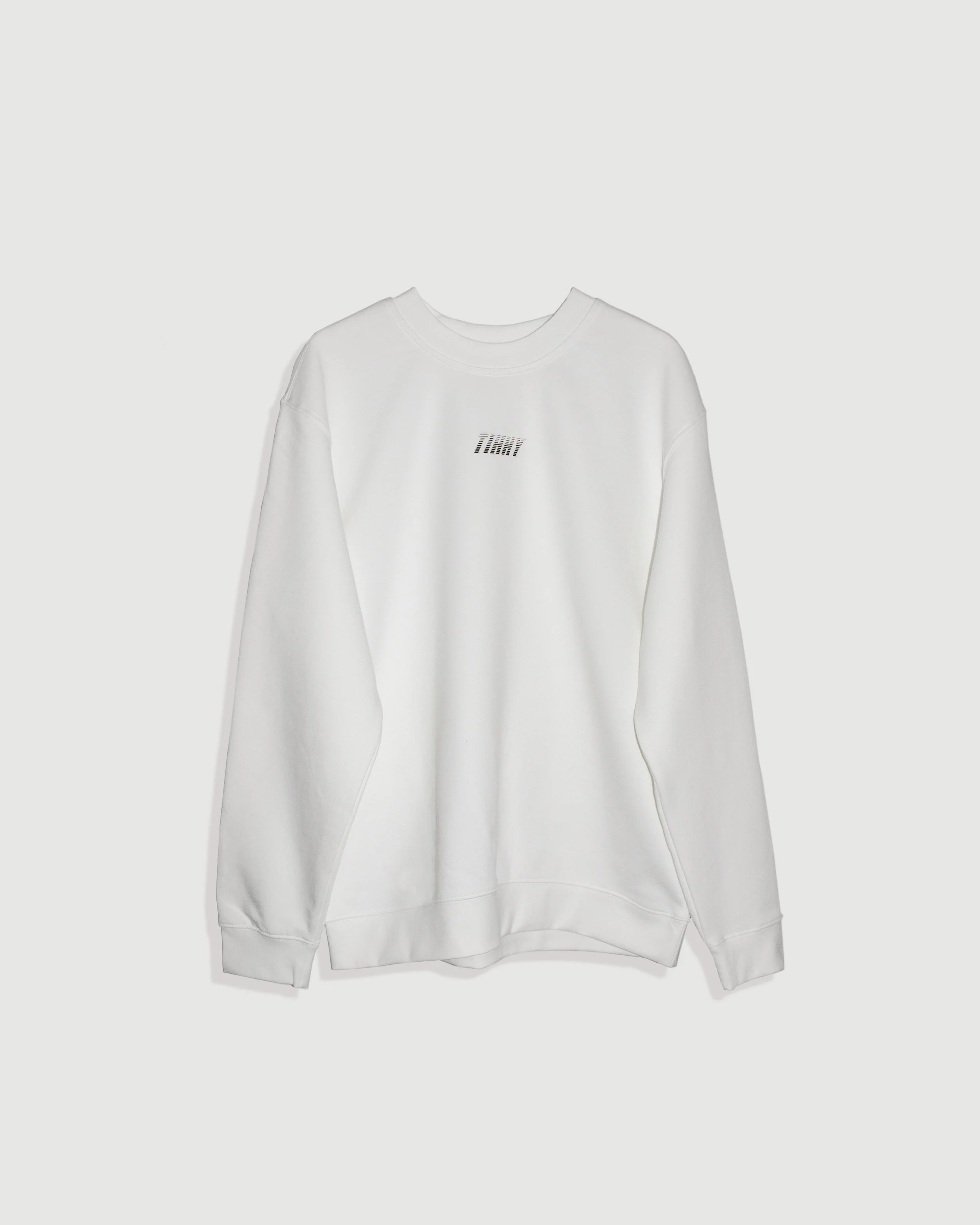 UNISEX WHITE SWEATSHIRT