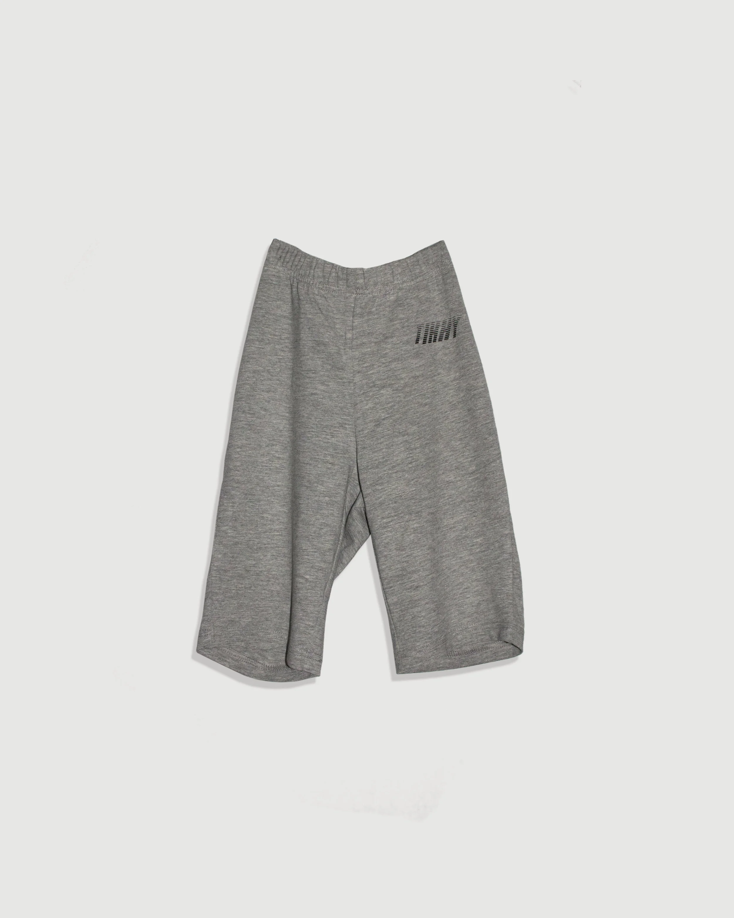 GREY COTTON CYCLING SHORTS