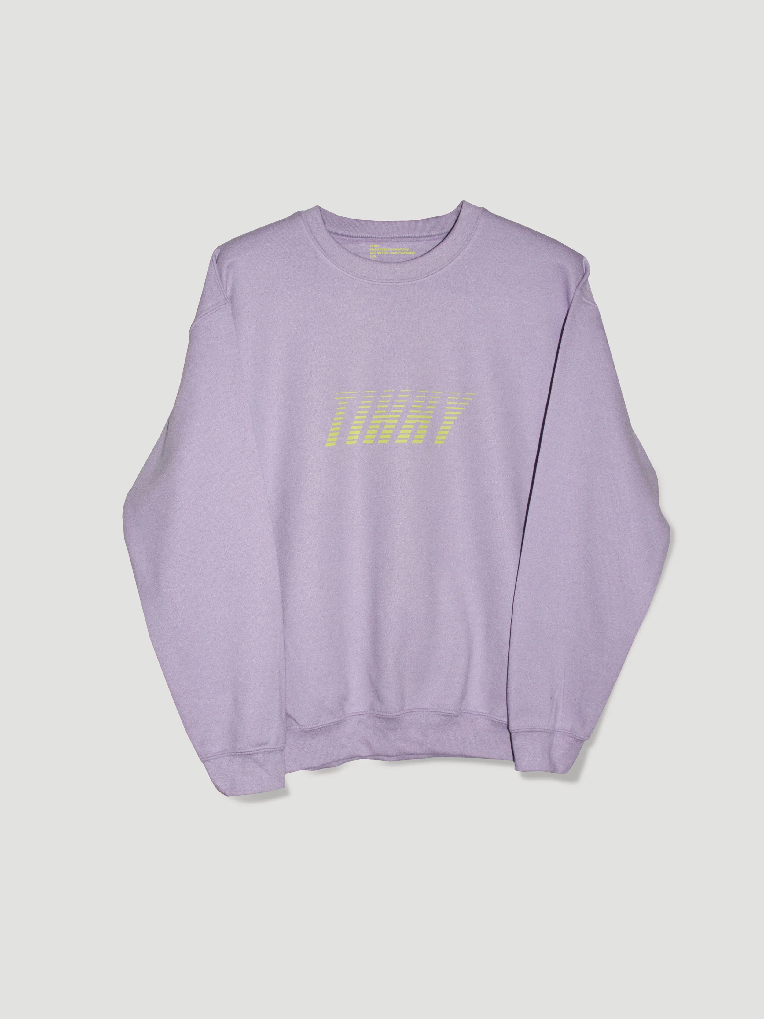 UNISEX LIGHT PURPLE SWEATSHIRT