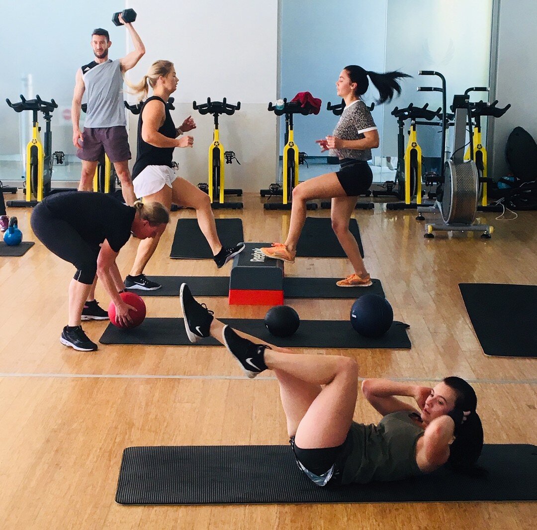 Group circuits are a great way to maintain motivation throughout your workout. ⁠
.⁠
.⁠
Being part of a team that is moving from station to station will encourage you to work as hard as you can and make the most of your time⁠
.⁠
.⁠
.⁠
#personaltrainer
