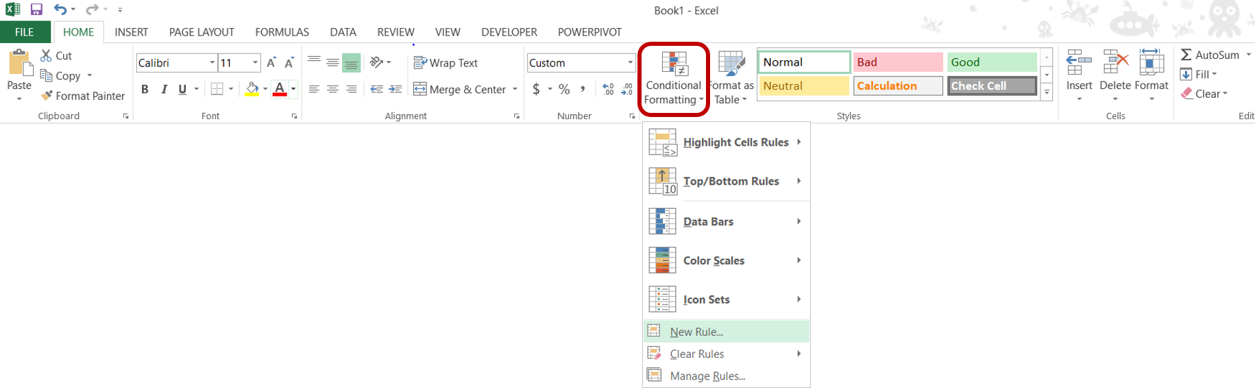 Conditionally Format Excel Cells With Rules Lightdotlab