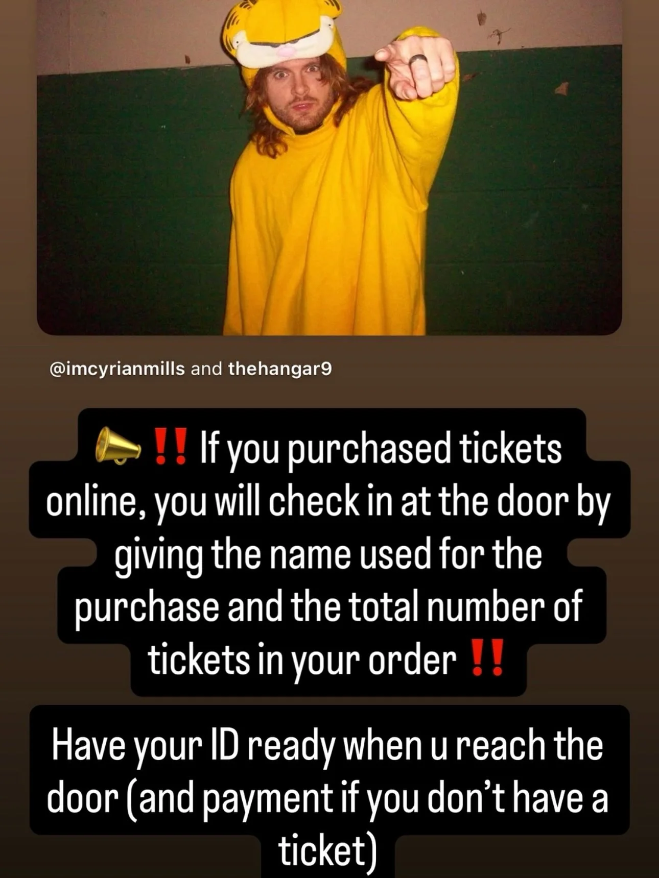 ‼️🚨 HEADS UP! The back parking lot BUILDING entrance is EXIT ONLY for tonight’s event (8pm)
👉 You MUST enter from the front — (the side that meets The Strip)
🚫 If you try to come in through the back, you’ll be redirected to the