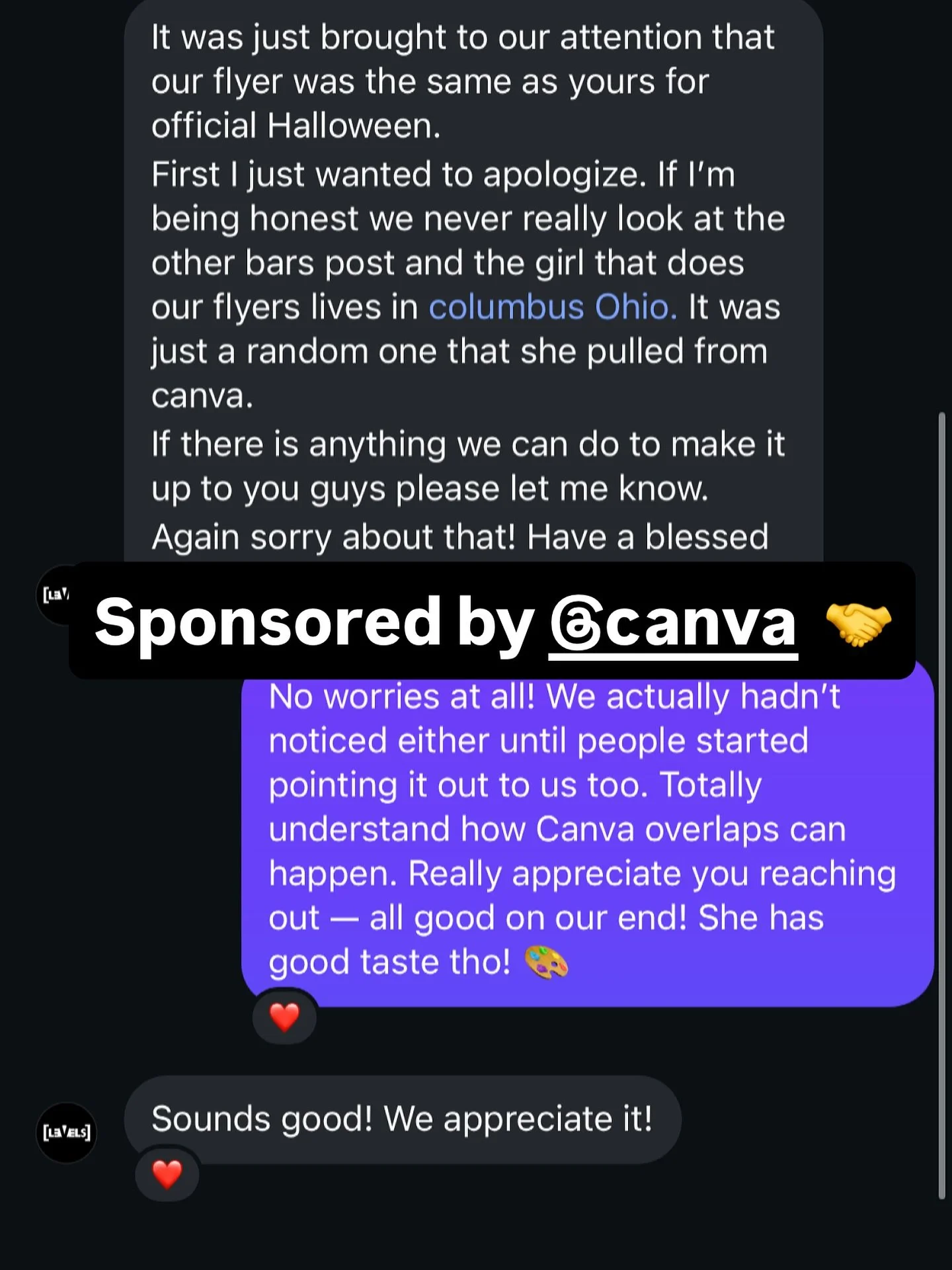 😩 honestly as long as it’s not ai we’re cool with it 😂 thank you @618levels for being great neighbors! (we know you’re not on the strip but ur still our neighbor!)
Even though we accidentally used the same flyer we’re two d