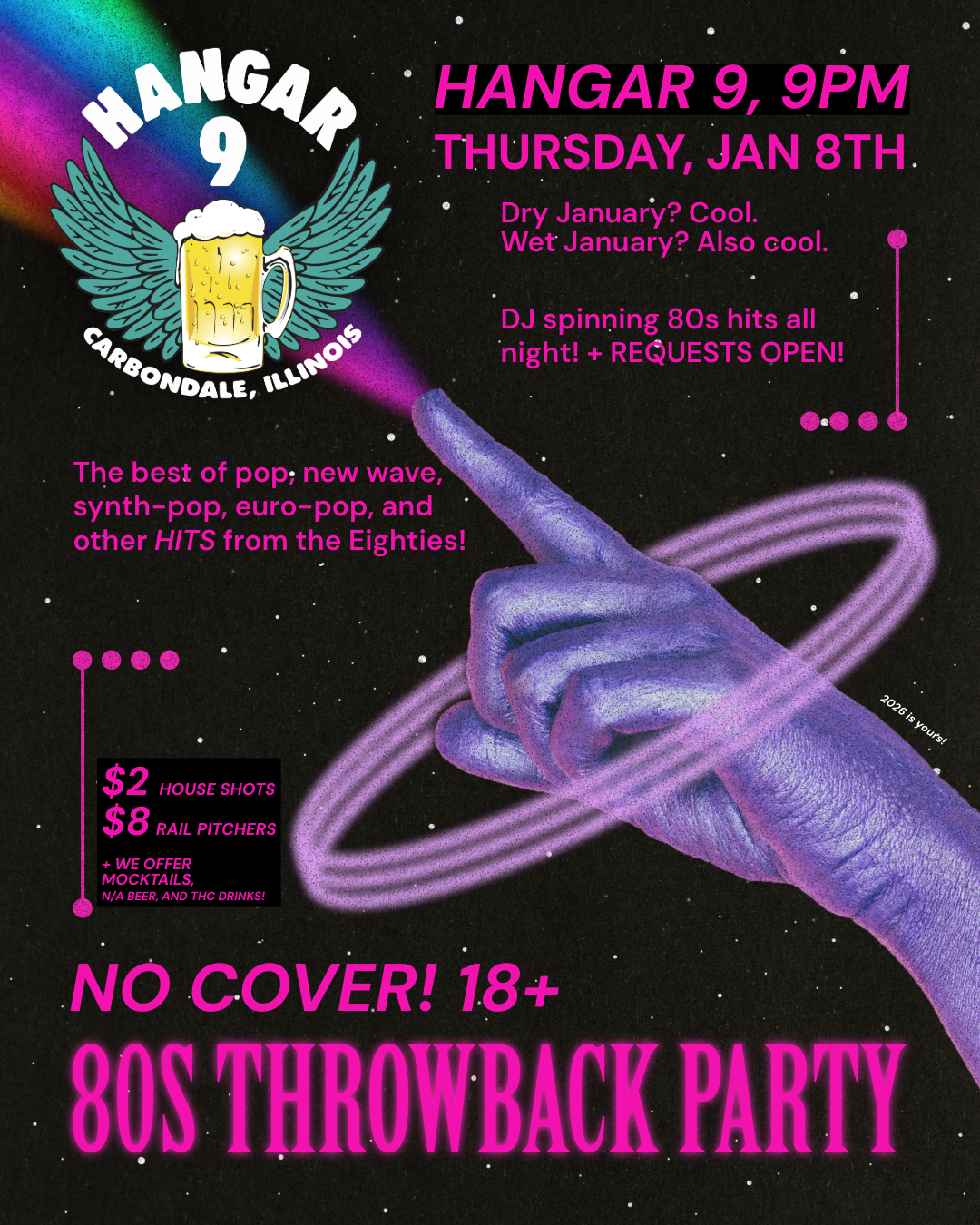 80’s Throwback Party - FREE!