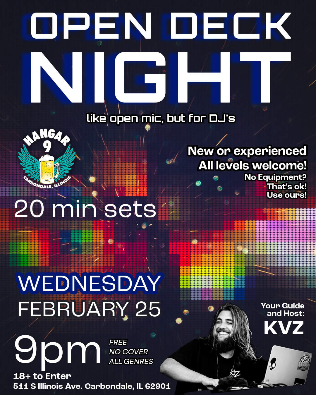 Open Deck Night - FREE! (NO COVER) + DOLLAR NIGHT!