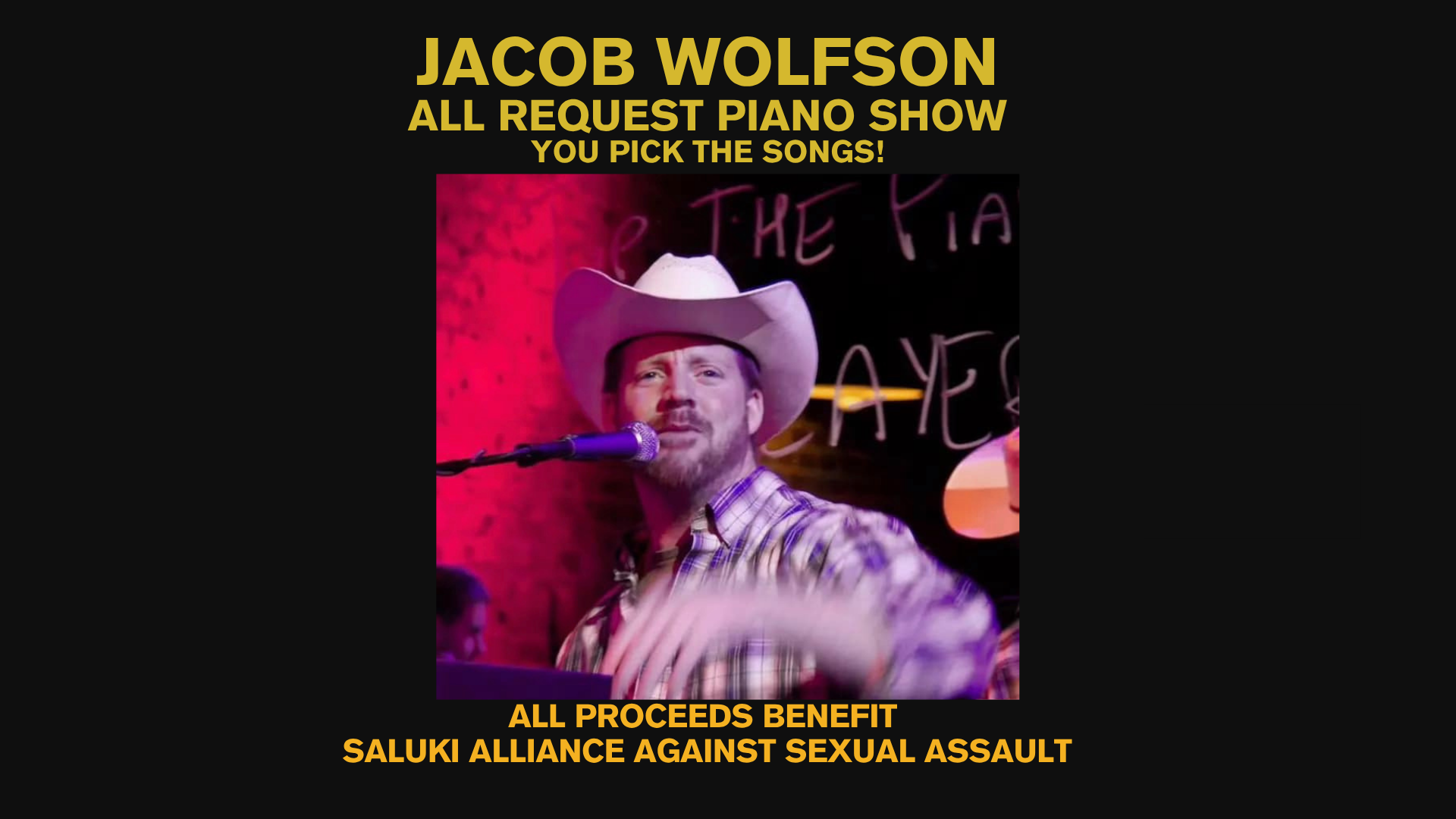 Jacob Wolfson All Request Piano Show 