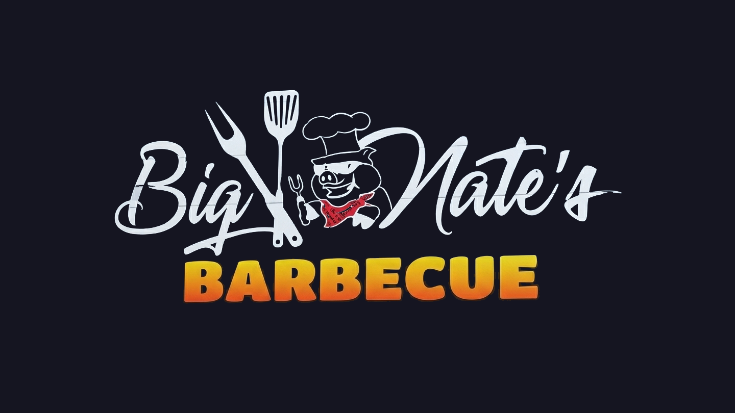 Big Nate's BBQ Truck on site