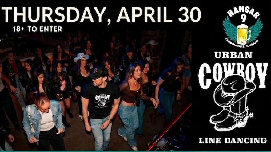 Urban Cowboy Line Dancing - $7 or $5 w Student ID