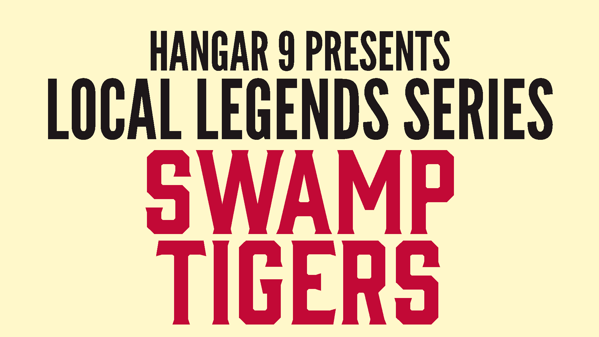 Local Legends Series - SWAMP TIGERS