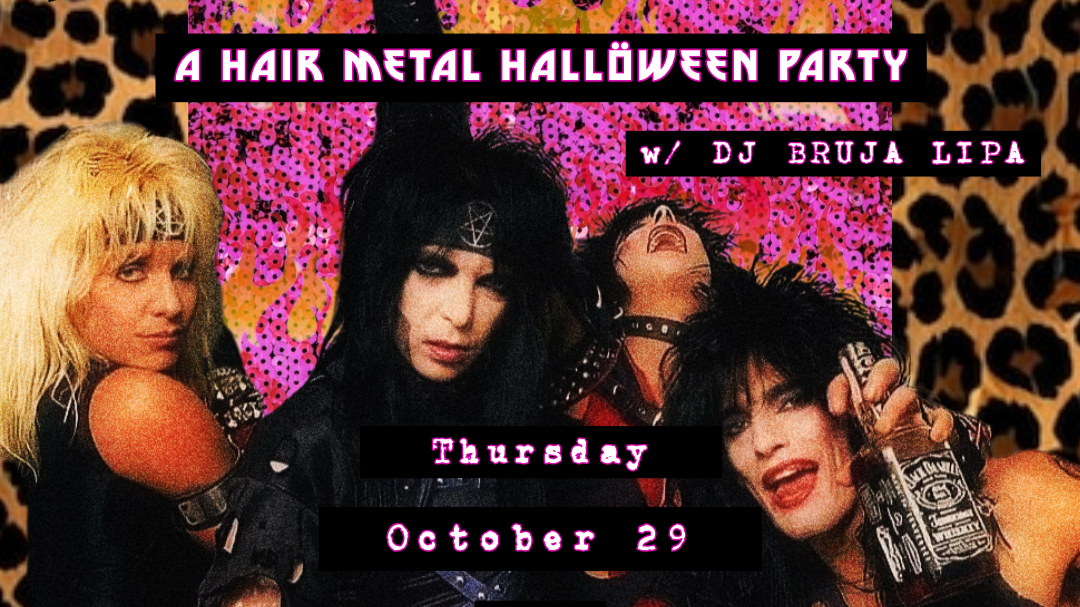 Hair Metal Halloween Party