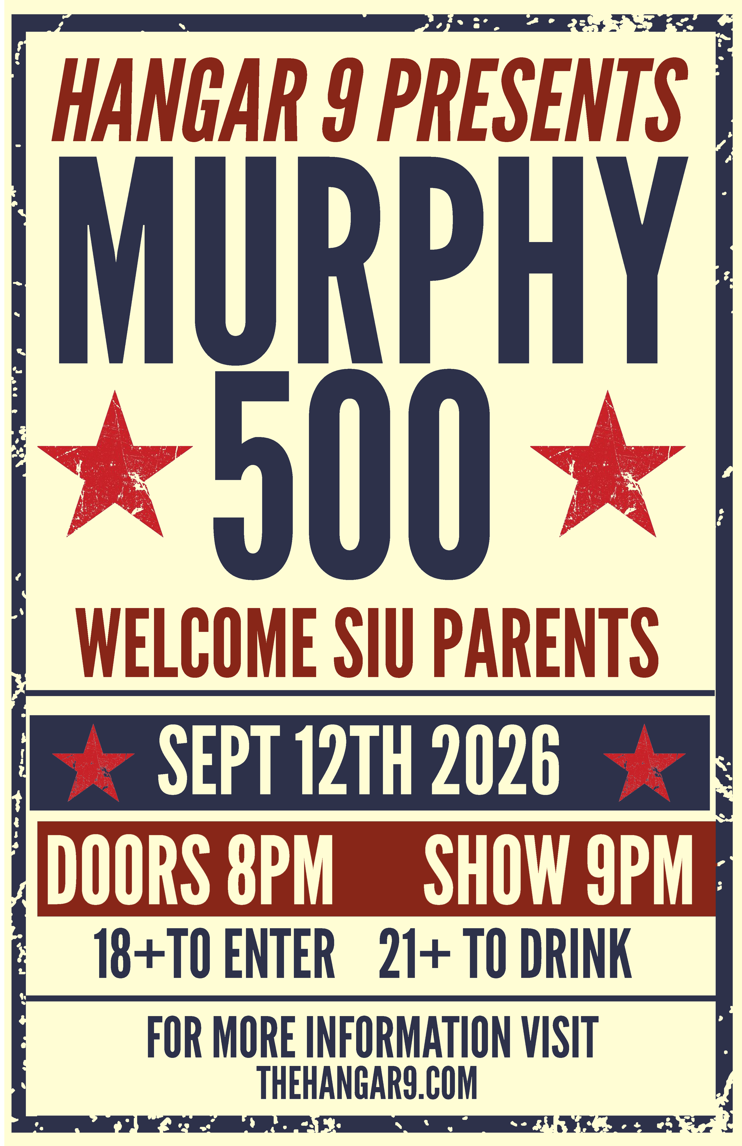 Murphy500 Live at Hangar9