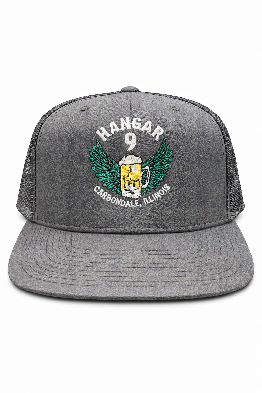 Hangar 9 Logo Hat  - Grey / Black Snapback