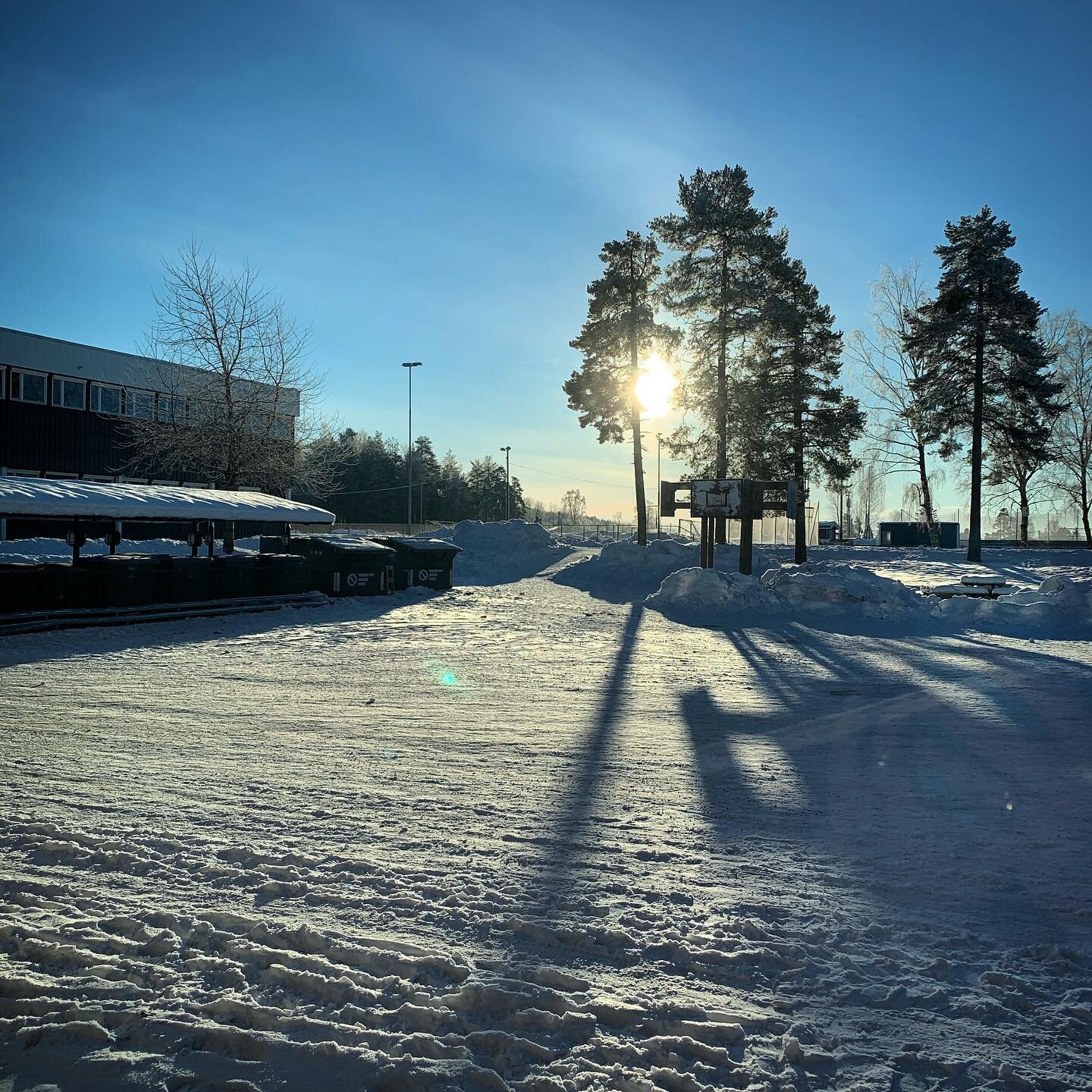 Vinterland på Tranby 🌟☃️💙 #tranbyskole #lierskolen