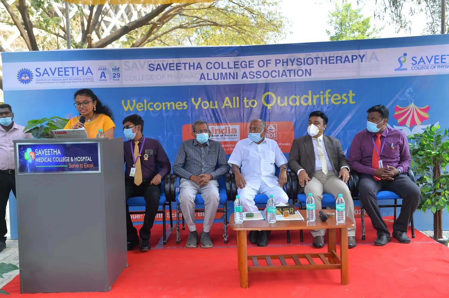 University academic event at Saveetha