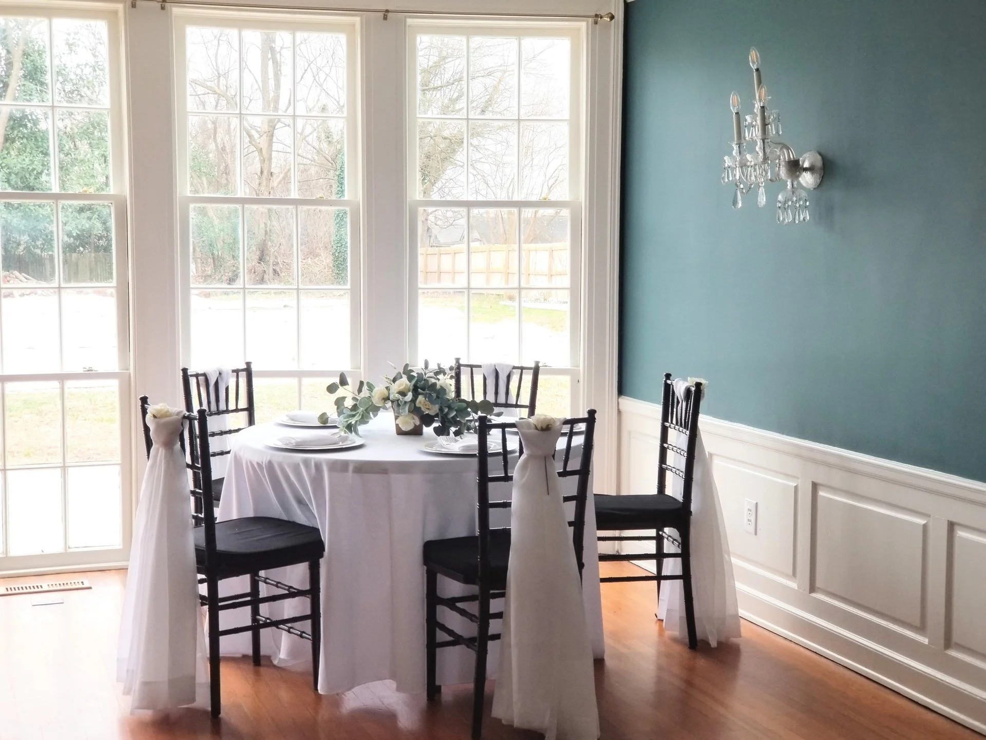 The Historic T. Austin Finch House Thomasville, NC The Blue Room