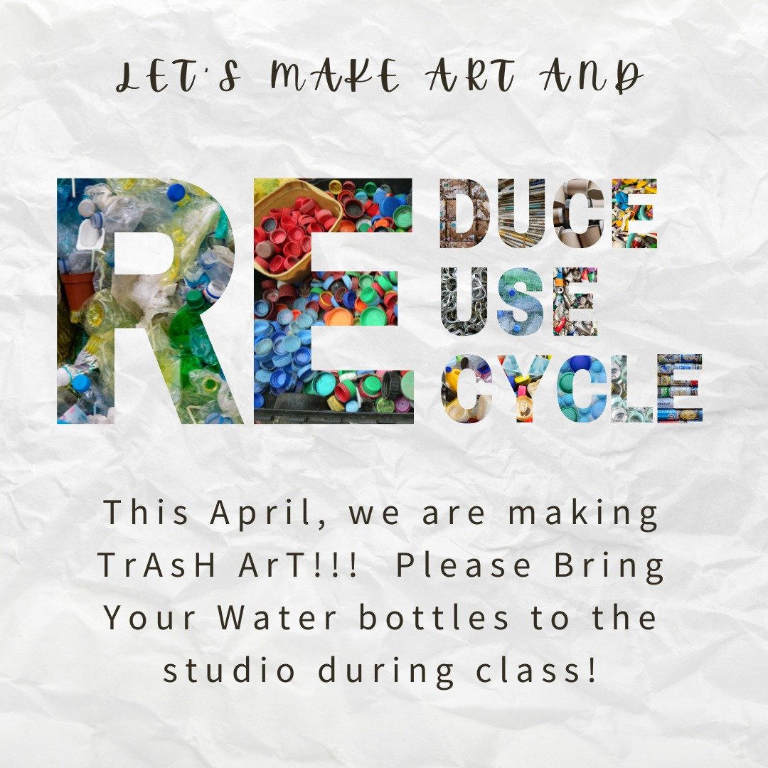 Homeschoolers and After-School Kids- Get ready to bring your empty water bottles to The Gate of Thomasville studio! This month, they are turning trash into art! 😍🎨 Join in as you work on a collaborative project throughout the month. The cost for th