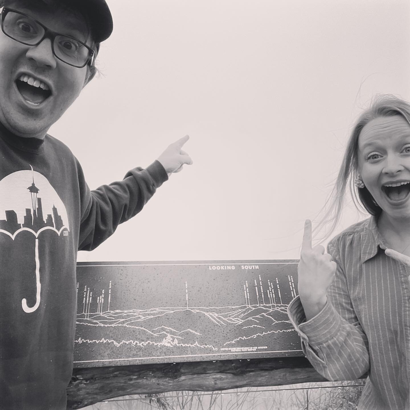 Reminiscing on this &ldquo;not view.&rdquo; Fog rolled in just as we got to the viewpoint, so we couldn&rsquo;t see anything. But we did it together, and had fun along the way. Happy Valentine&rsquo;s Day.