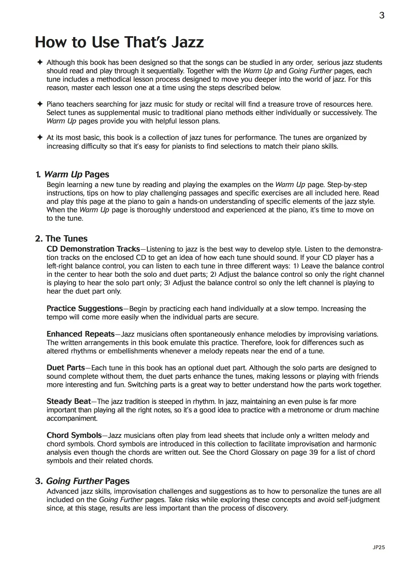 That's Jazz 2 piano sheet music description