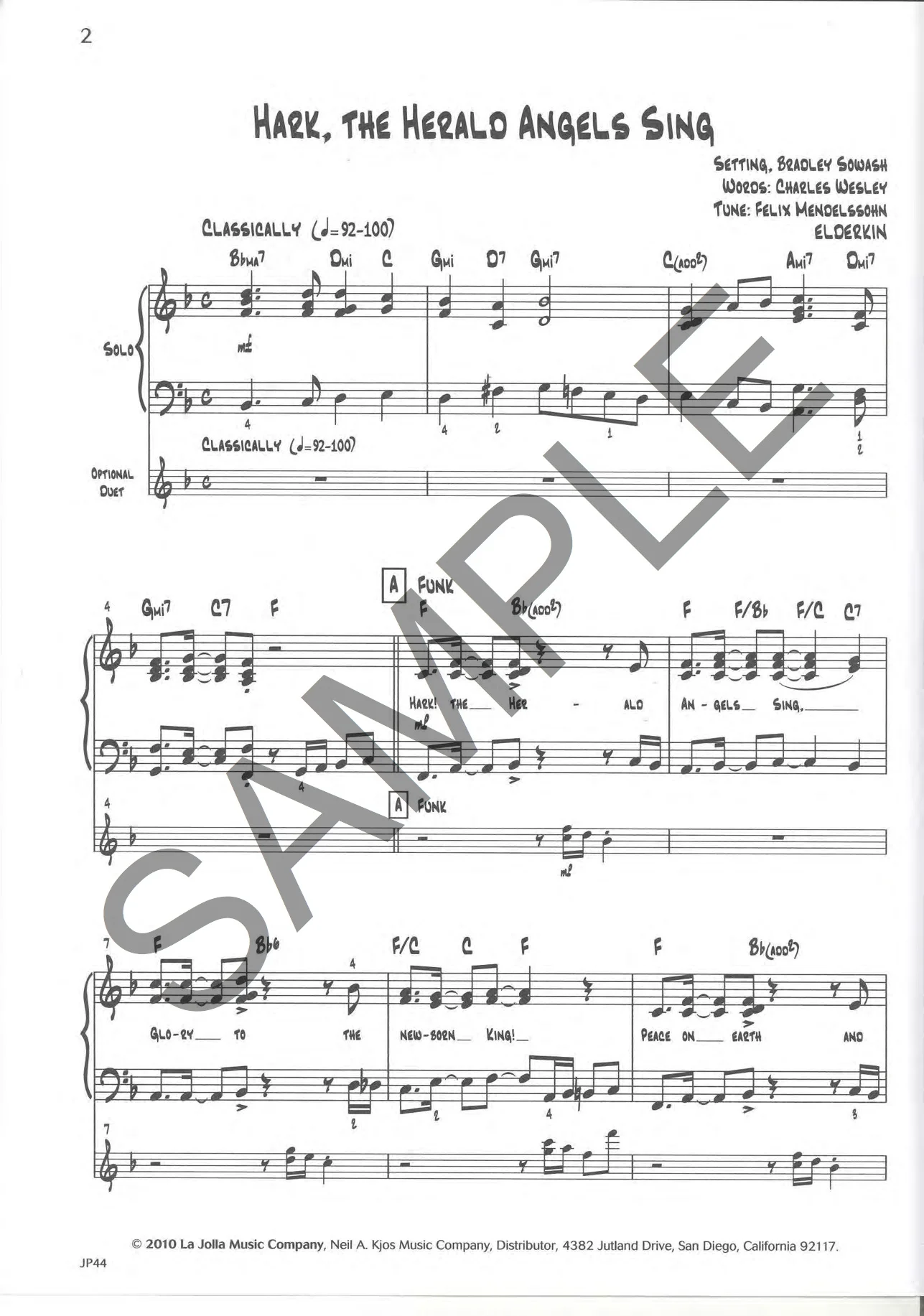That's Jazz Christmas 1 piano sheet music sample