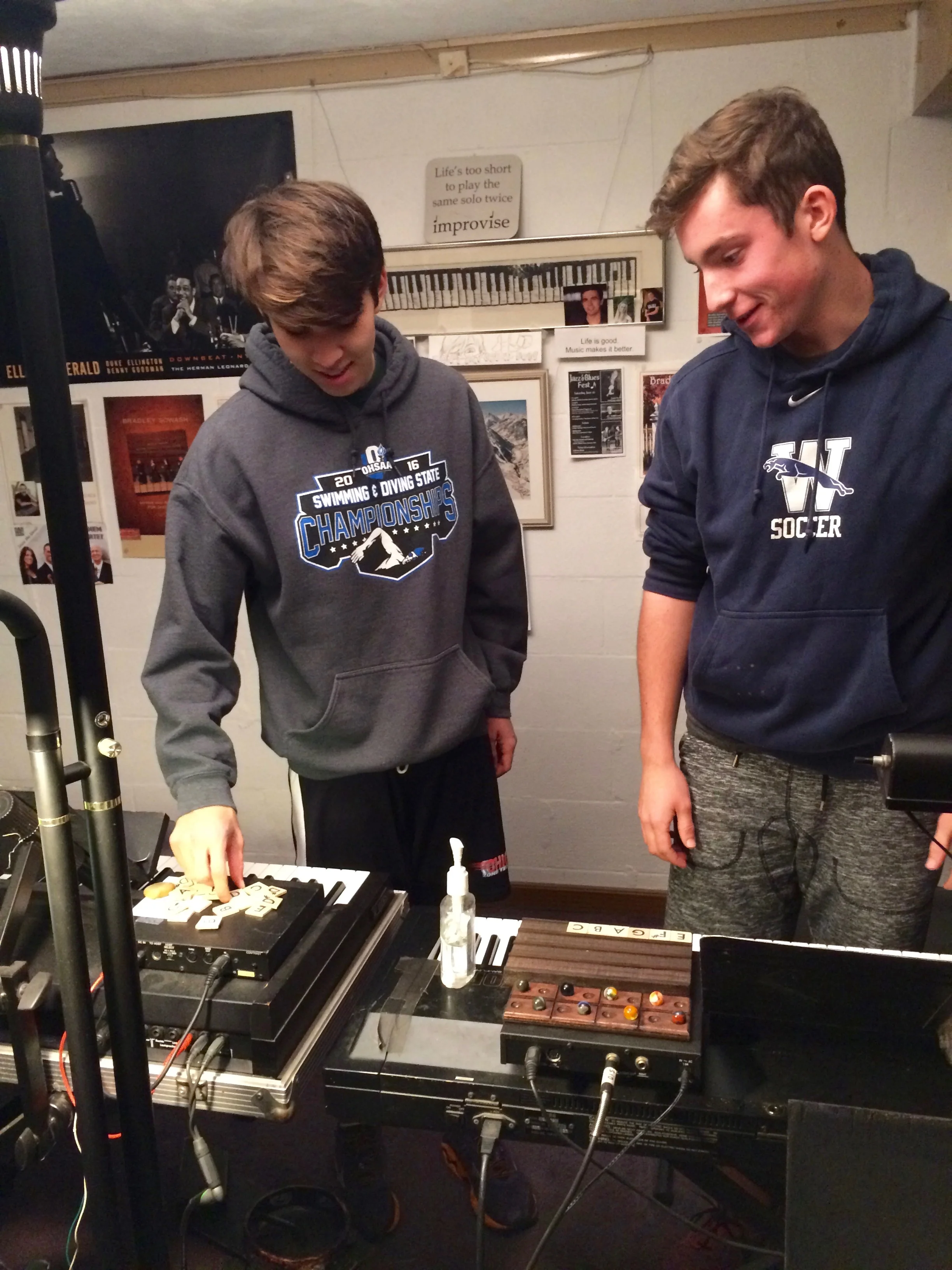 Working together to construct chords