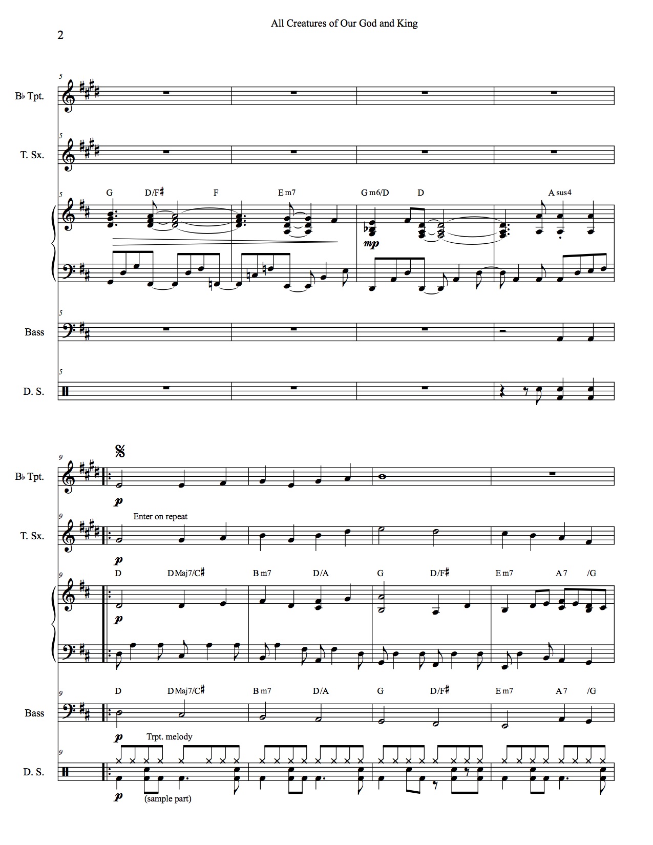 All Creatures - Jazz Quintet.jpg