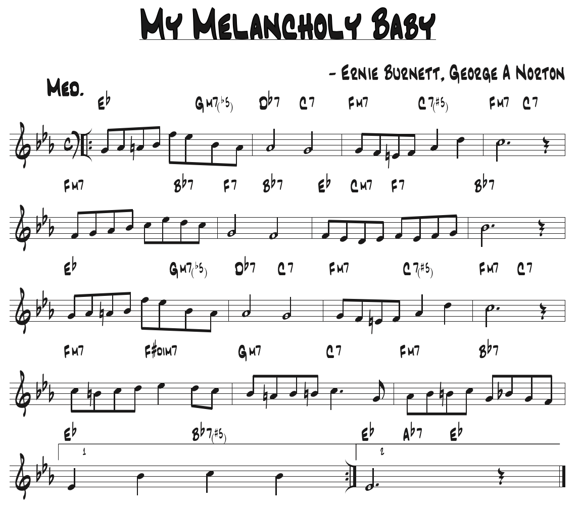 Lead Sheet Challenge PDF — Bradley Sowash Music