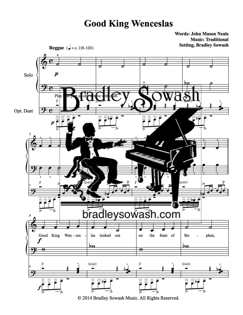 christmas jazz piano free pdf