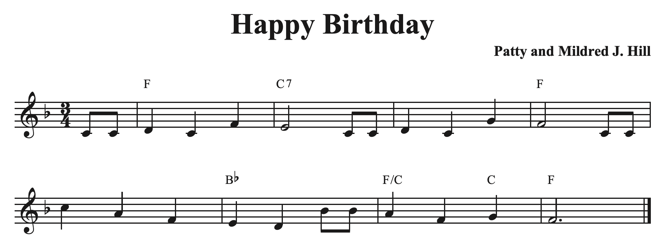 Happy Birthday Latin Style — Bradley Sowash Music
