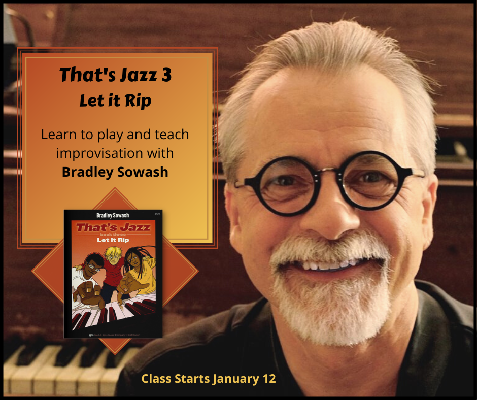 Live online interactive jazz piano classes — Bradley Sowash Music