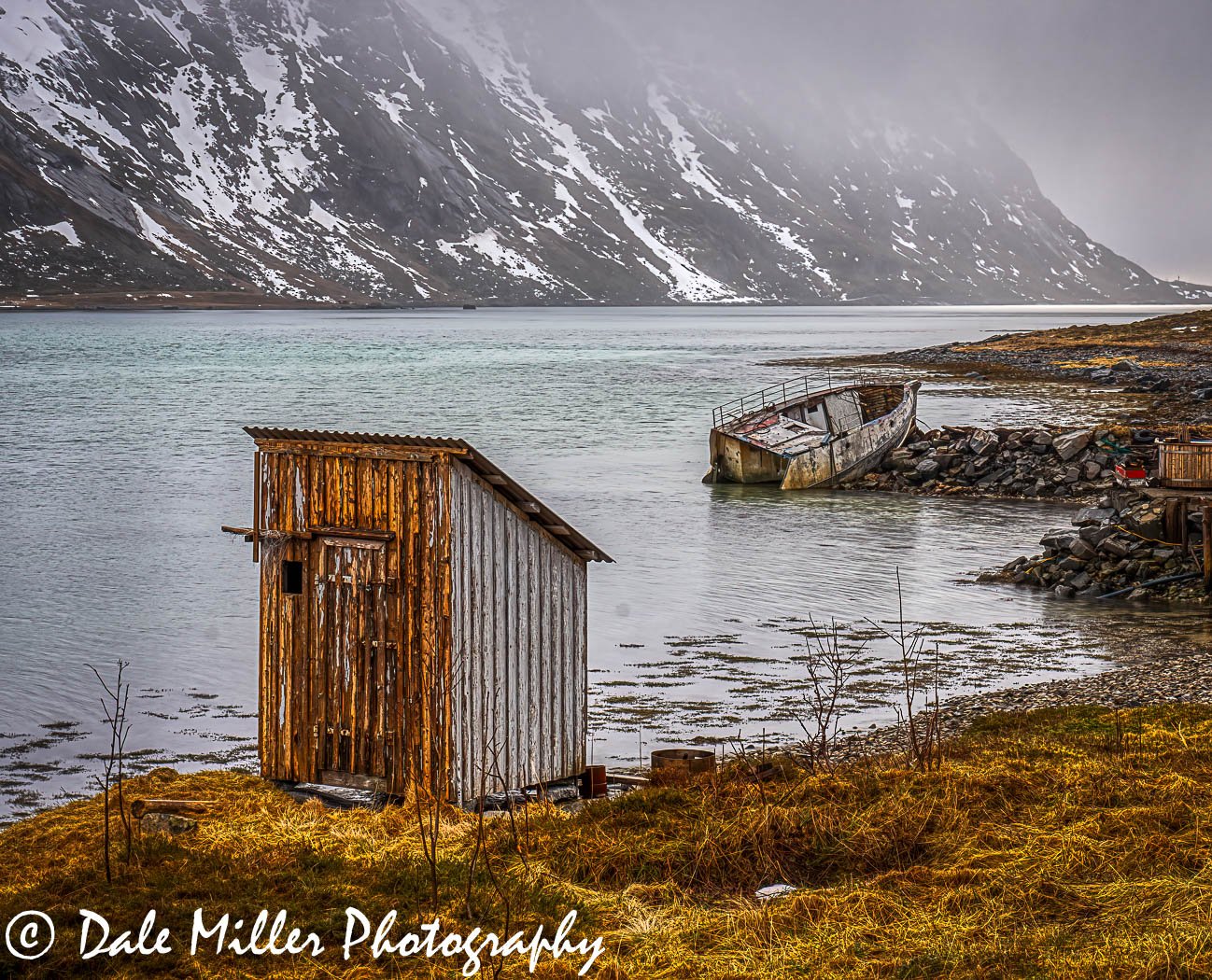 Outhouse and Old Boat