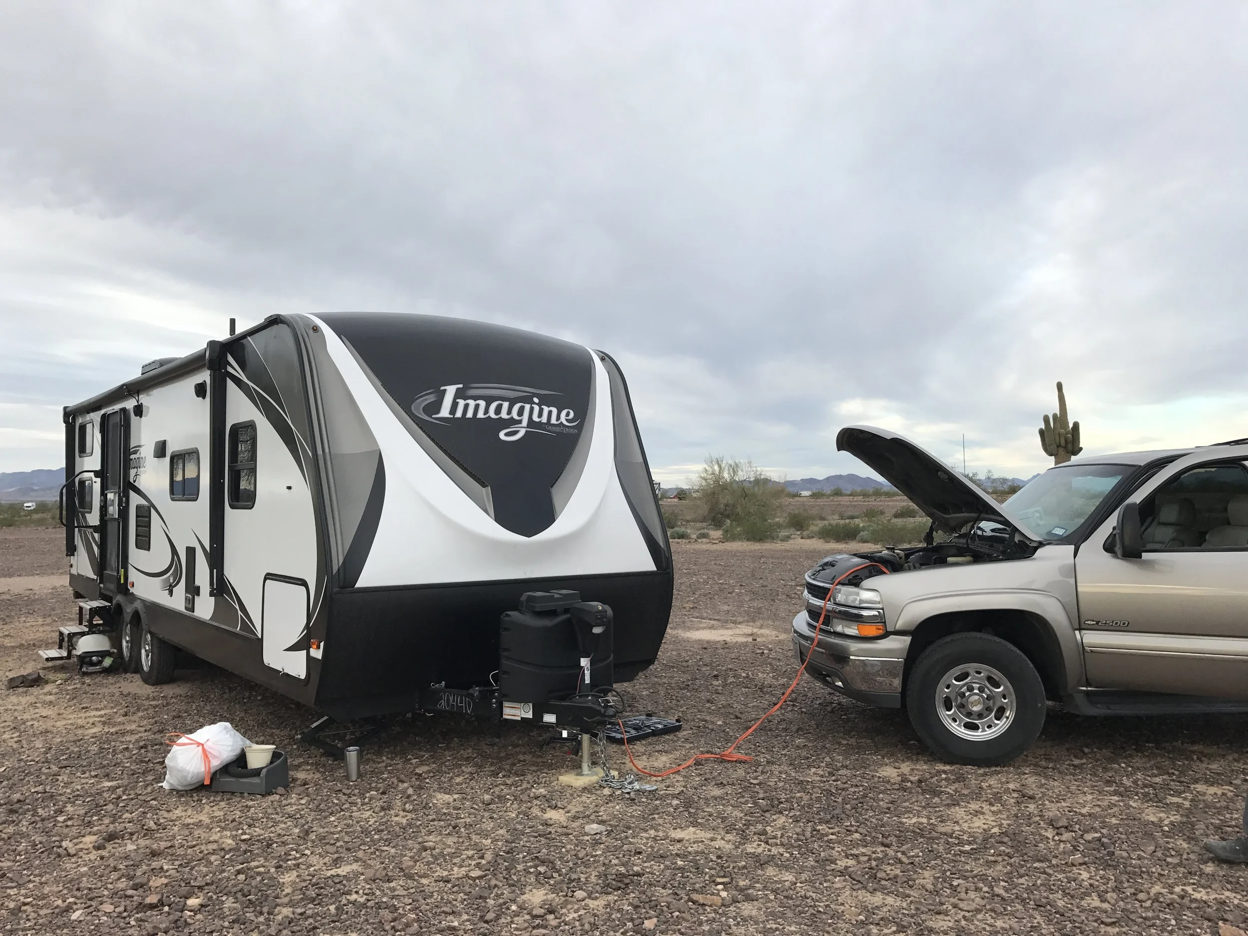 logistics, boondocking and WALMART