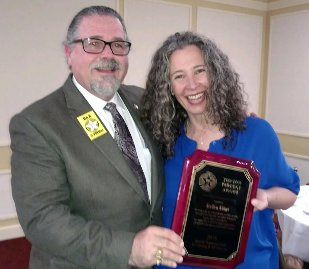 Erika Flint is Awarded Prestigious Hypnosis 1%-er Leadership Award