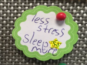 Less Stress. Sleep More