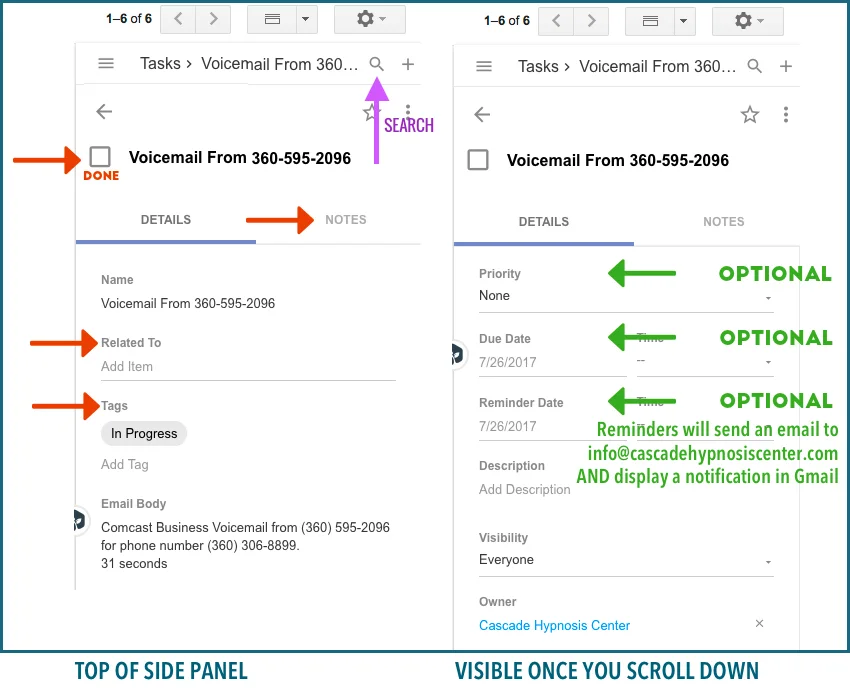  Prosperworks Task Pane 