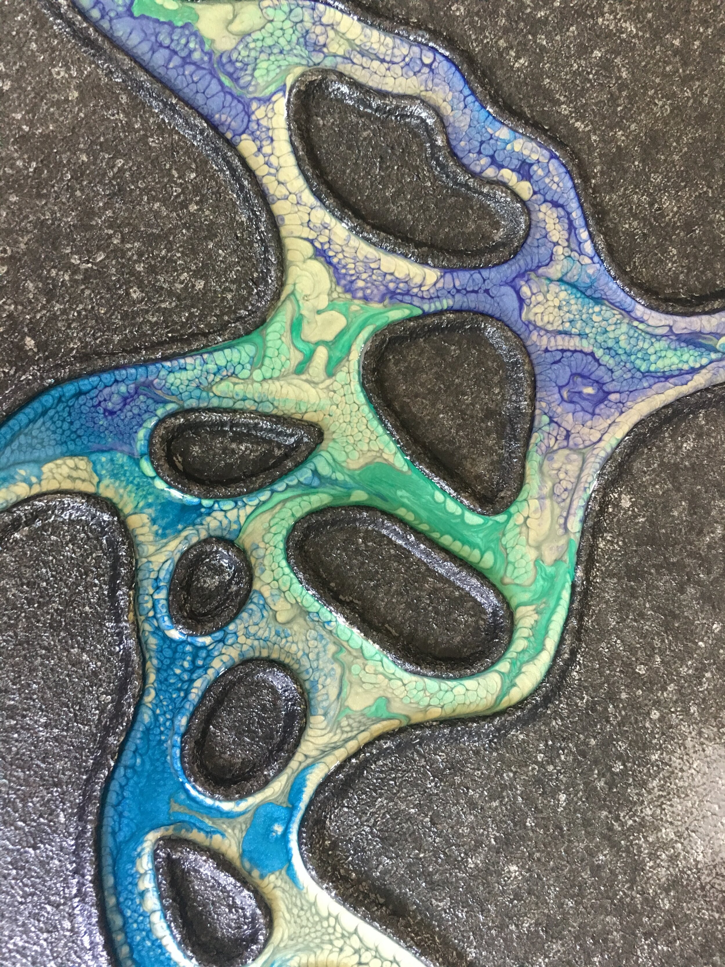 dendritic current 60"x48" $7,500
