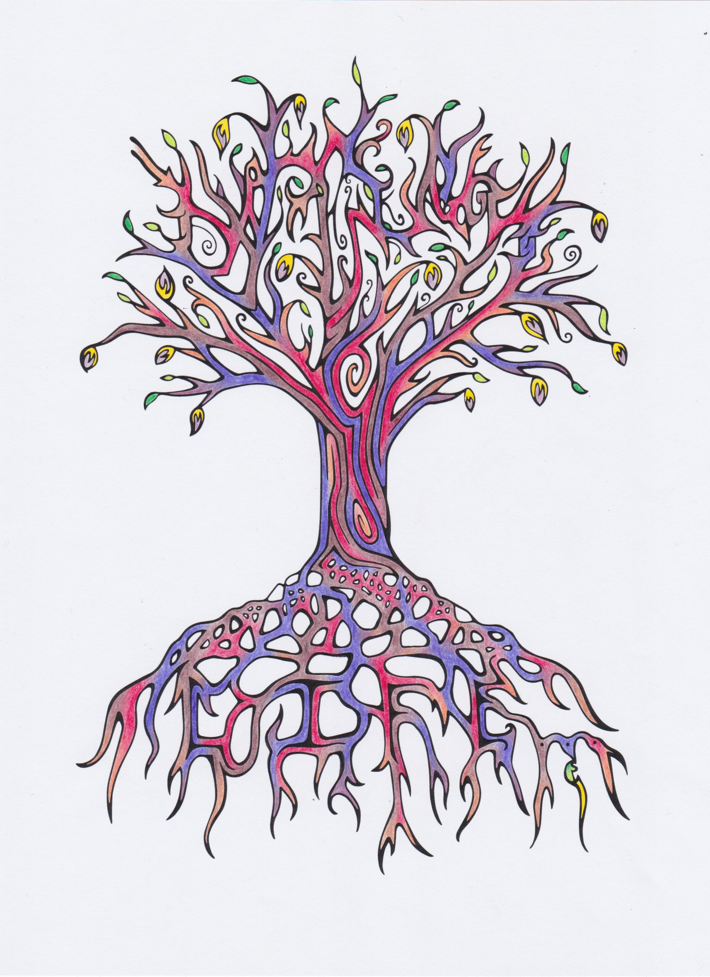 'life', commissioned by claire chase and density2036 to pair with the piece 'life life life', by richard beaudoin. the maze begins at the arrow and weaves you through a message hidden in the branches.