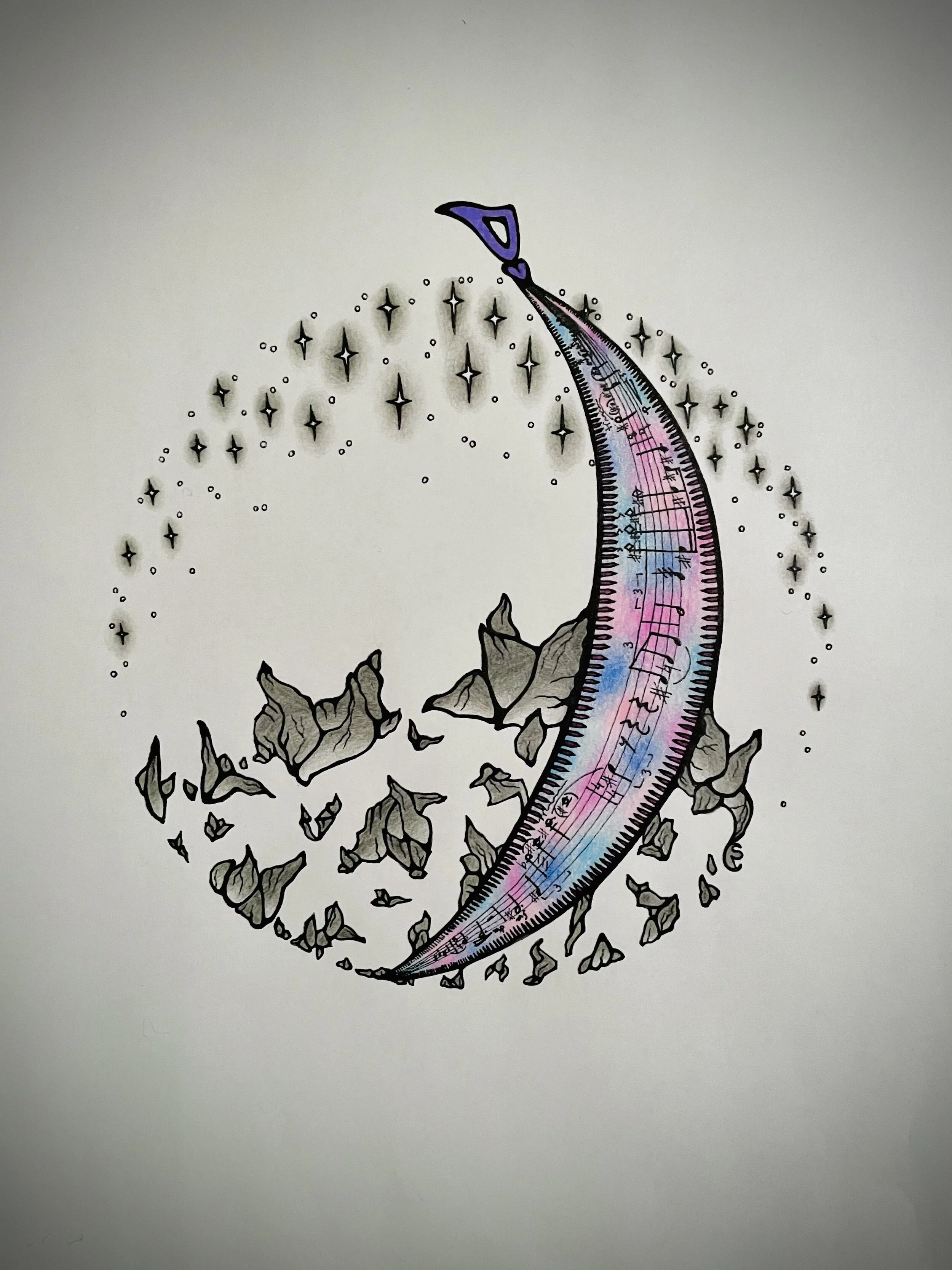 'slow moon', commissioned by claire chase and density2036 to pair with the piece 'the slow moon climbs; the deep', by liza lim. imagery inspired by alfred lord tennyson's 'ulysses', lines 54-57.