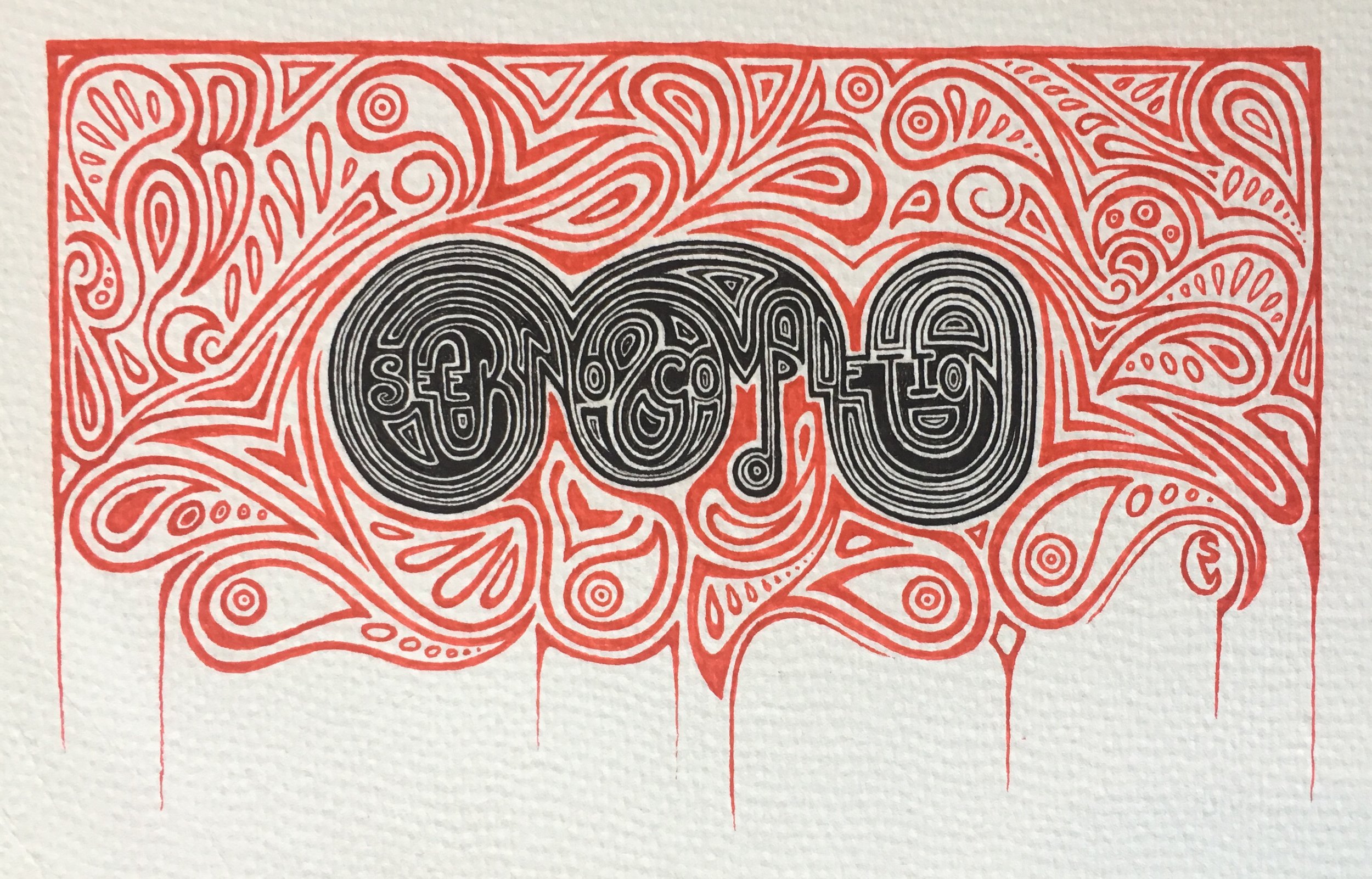 ‘seek no completion’, SOLD