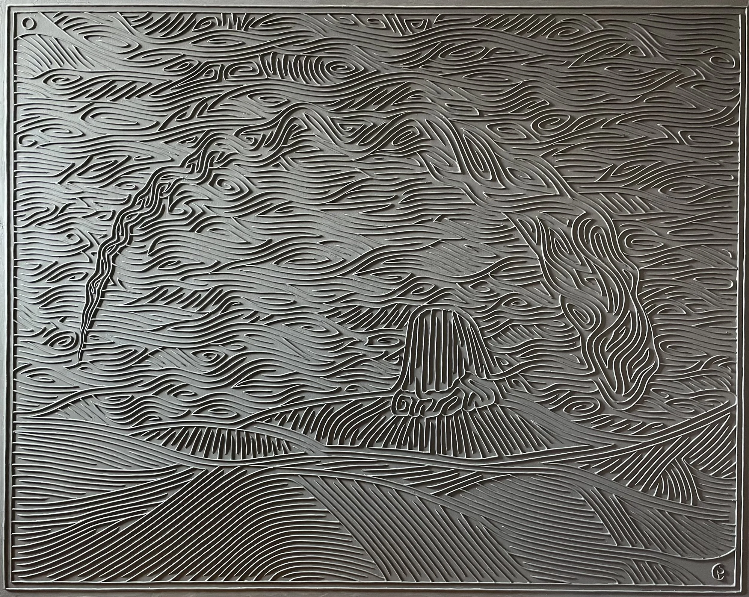 this means something, foundation before color was added