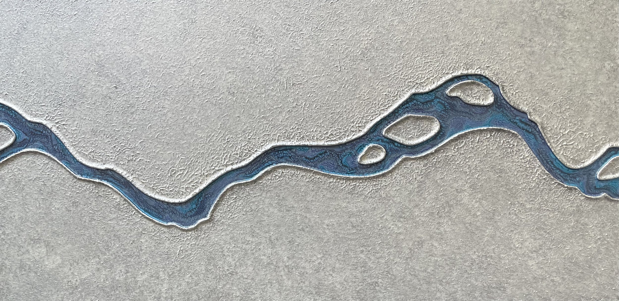 serpentine frost 36”x18” SOLD