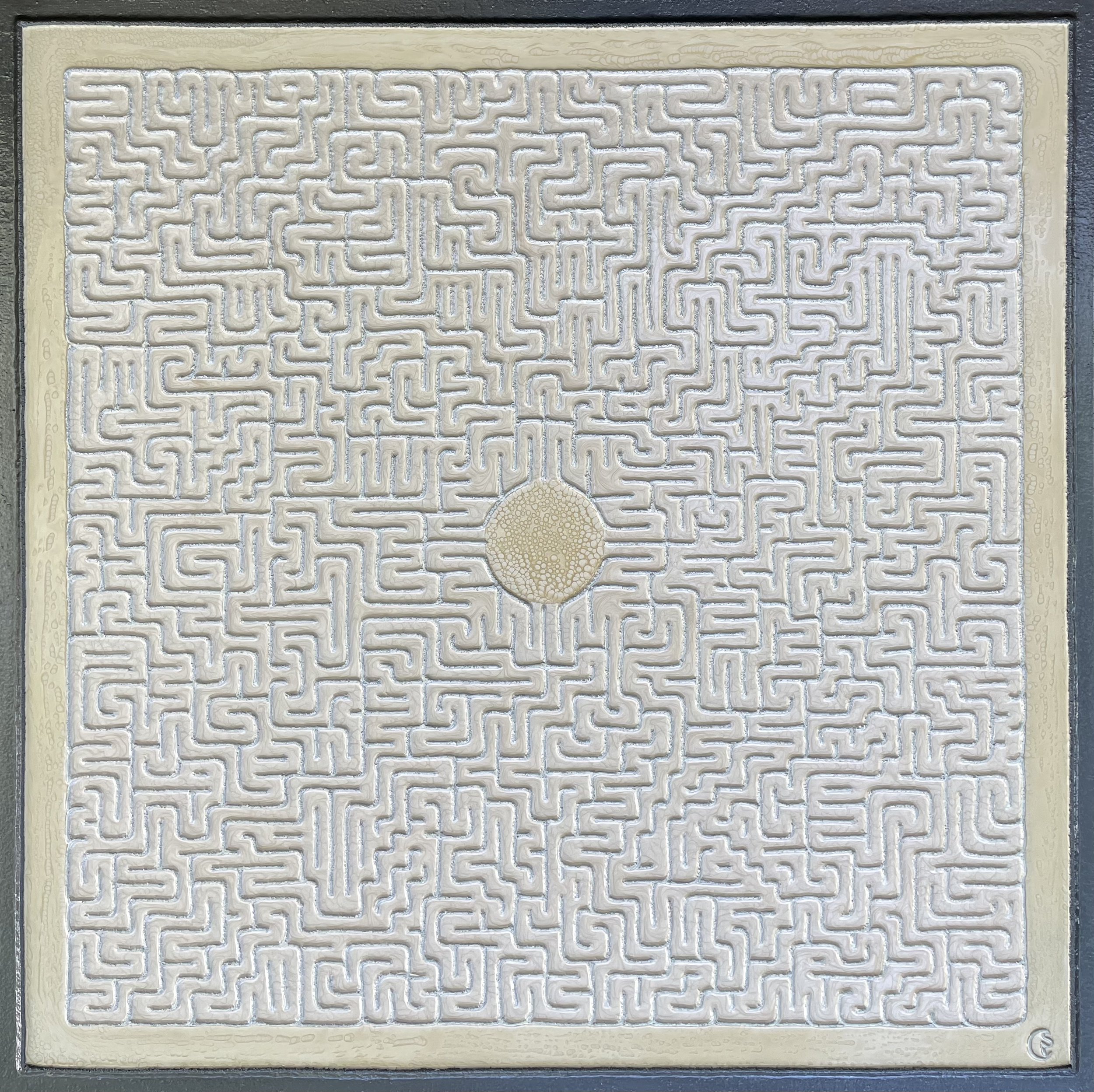 sensation of choice, 36”x36”, a touch maze with only ‘right’ answers, $12,500