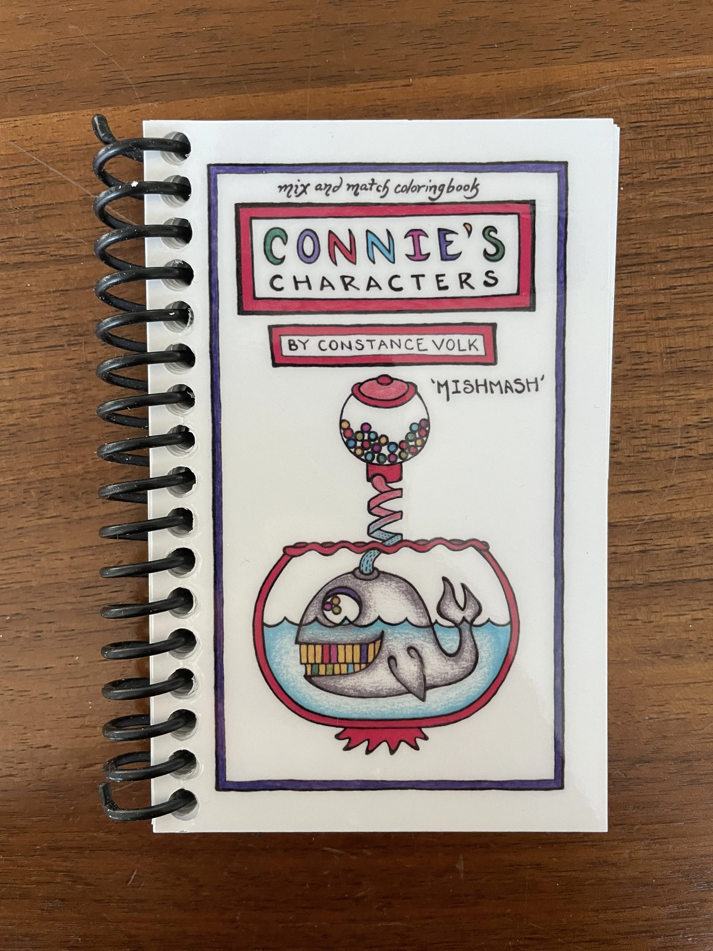 'mishmash', 5.5"x2.75"