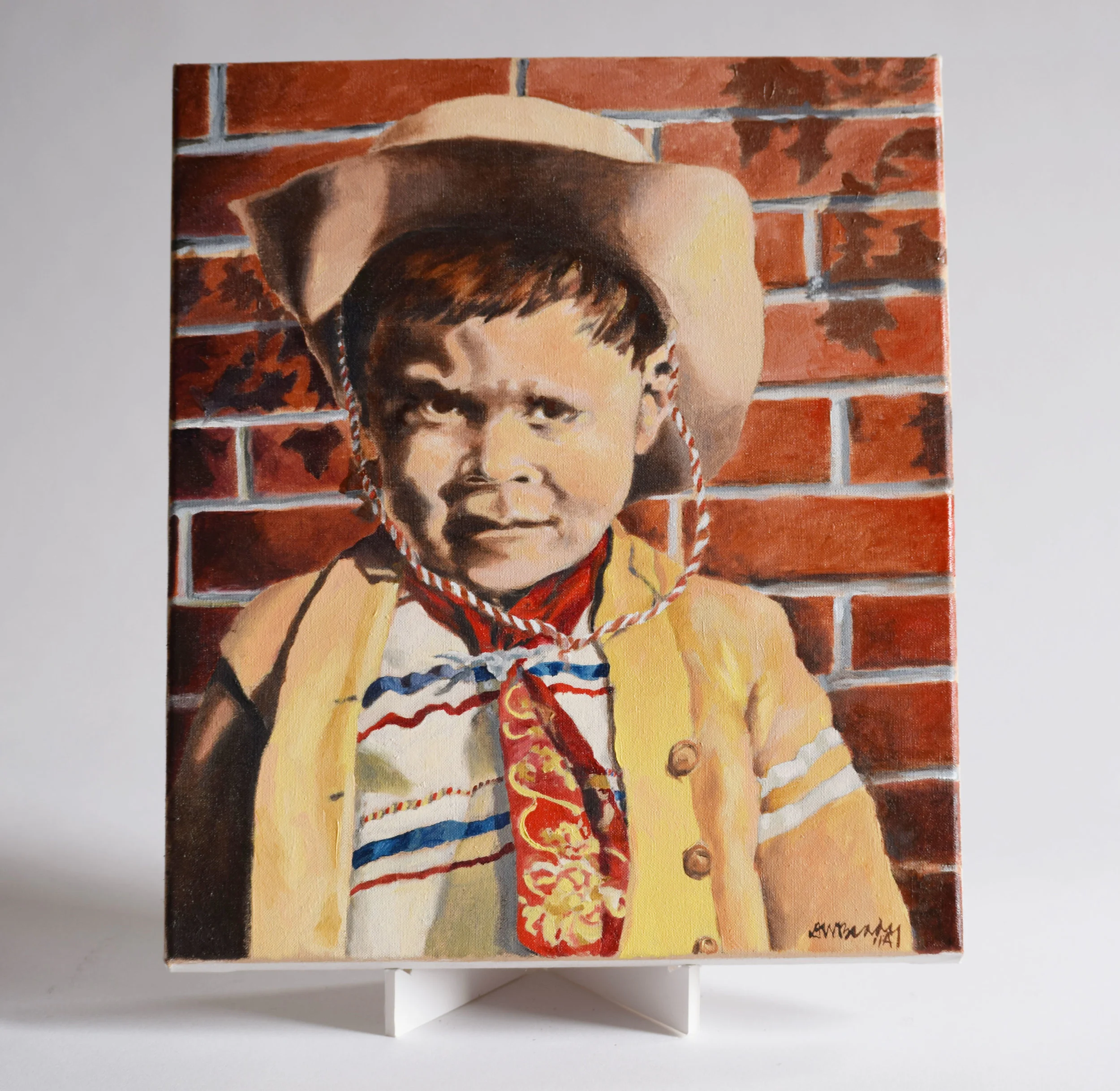 Cowpoke in Autumn Attire