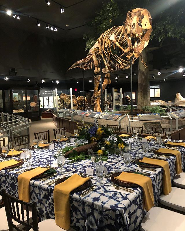 We have a special guest for this evening&rsquo;s dinner. 🦖