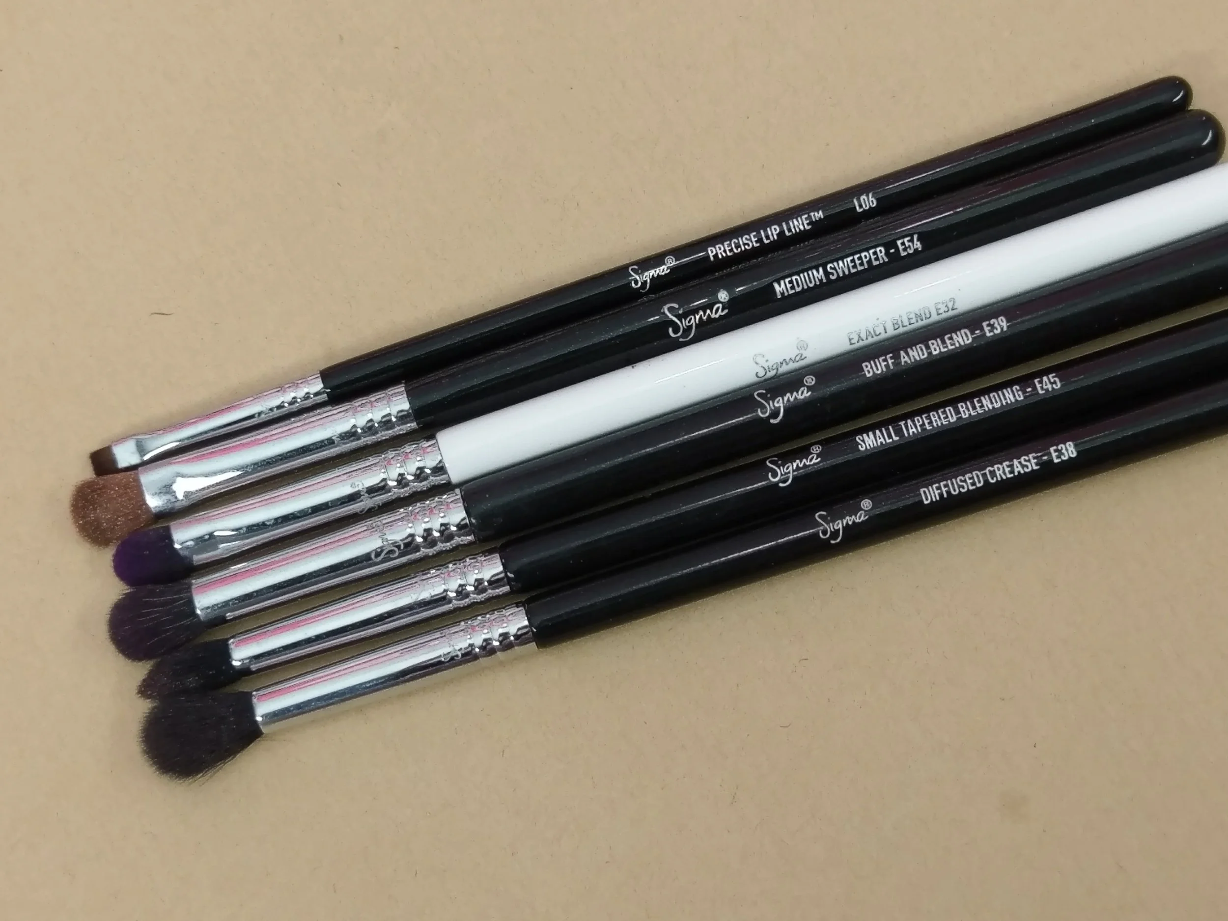 筆刷均為Sigma Beauty https://www.sigmabeauty.com