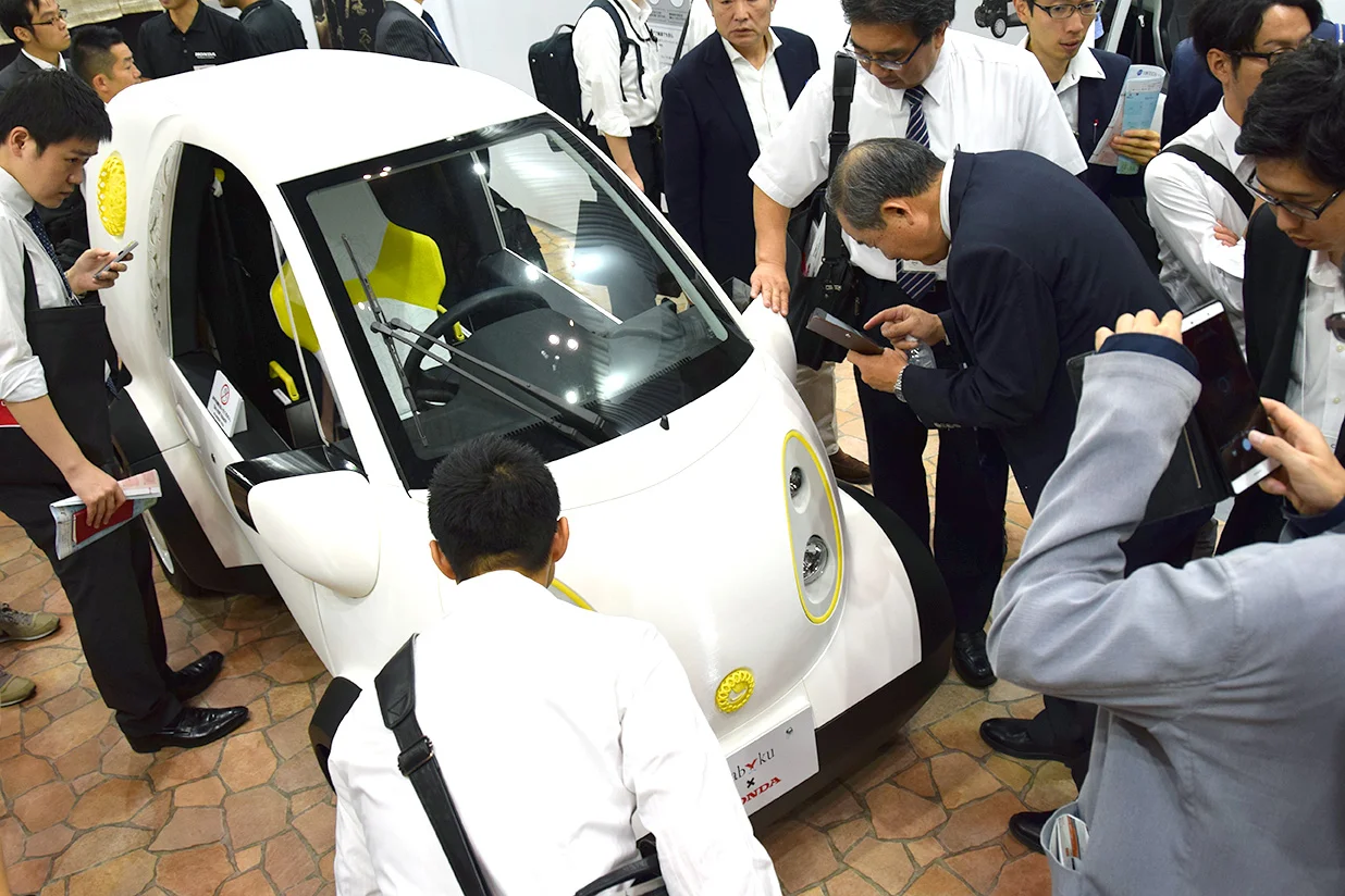 The mobility caught great attention as one of the biggest highlight in the exhibition.